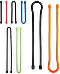Nite Ize GTBA-A2-R8 Original Gear Tie, Reusable Rubber Twist Tie, Made in the USA, Assortment, 8 Pack