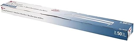 ACCO Prong Fasteners, Premium, 3" Capacity, 8.5" Centers, Complete Set, 50 per Box (70723), Silver