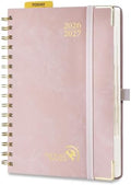 POPRUN Daily Planner 2026-2027 One Page Per Day, Calendar Book 6" x 8.5"