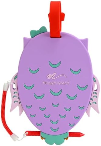 Boogie Board Sketch Pals Owl 4” LCD Writing Tablet for Kids – Reusable Mess-Free Drawing Pad with Tethered Stylus – Clip-On Travel Doodle Board Toy – Ages 3+