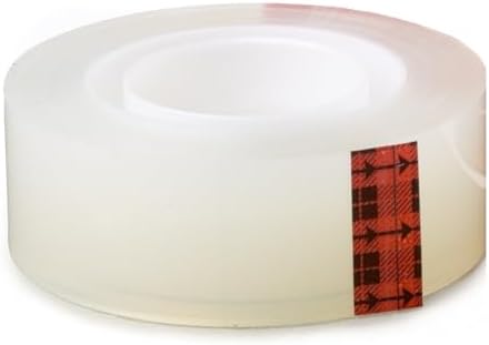 Scotch Transparent Tape, Clear Tape, 1 Inch Core, 3/4 in x 1000 in