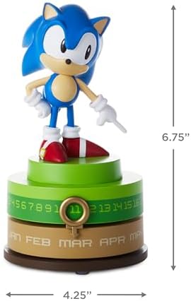 Hallmark Sega Sonic The Hedgehog Perpetual Calendar