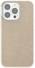 PopSockets iPhone 13 Pro Phone Case with MagSafe- Latte Petrified