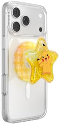 PopSockets Phone Grip for MagSafe, Magnetic Holder- Star Pikachu