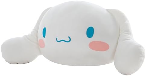 Northwest Sanrio Cinnamoroll Cloud Pillow 12" – Kawaii Stuffed Plushie, Great Gift for Anime Fans, Cartoon Character, Bedroom Decor