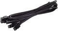 SilverStone Black Sleeved PSU Cable for One EPS/ATX 12V 8-Pin Adapter 550mm long PP06B-EPS55