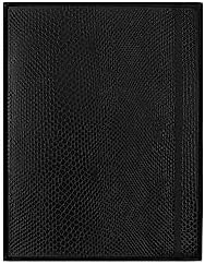 Moleskine Limited Edition Notebook Vegea, Extra Large, Plain, Black Boa, Soft Cover (7.5 x 10)