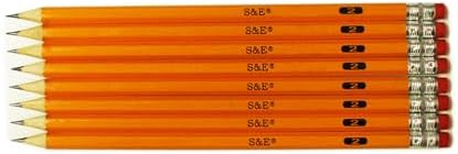 S & E TEACHER'S EDITION #2 HB Pencils, 600 Count