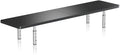 suptek Dual Monitor Stand Riser,Large Monitor Laptop Stand Riser 3 Adjustable Heights Computer Stand for Laptop, Printer, Notebook(MST016L)