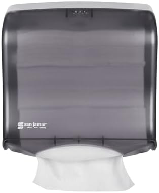 SANT1755TBK - Ultrafold Fusion C-fold amp; Multifold Towel Dispenser, 11 1/2x5 1/2x11 1/2, Black