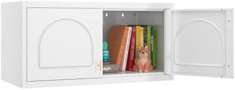 SteeLoong 15”Metal Well Storage Cabinet,Upper Cabinet for Wardrobe