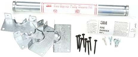 3M Fire Barrier Putty Sleeve Kit DT 100, 1 in Round, 1/case