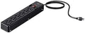 Monoprice Heavy Duty Metal Surge Protector - 6 Outlet Power Strip, 540 Joules, UL Certified, 6 Feet Cable, Black