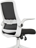 Chair Computer Chair Home Desk Chair Student Learning to Write Backrest Swivel Chair Office Lift Chair Ergonomics Chairs (Color : Gray) (White)