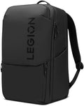 Lenovo Legion Gaming Laptop Backpack GB800, 21L Capacity, Fits 17-inch Laptops, Water Resistant, Three Main Compartments & 19 Specialiized Pockets, Black