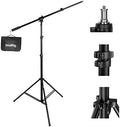 SmallRig 9.2ft Light Stand with Boom Arm, Photography Lighting Tripod