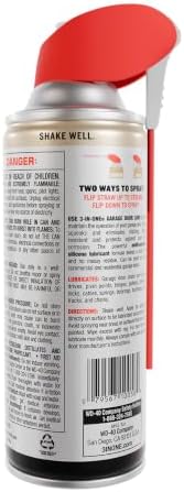 3-IN-ONE Professional Garage Door Lubricant, Smart Straw, 11 OZ [2-Pack]