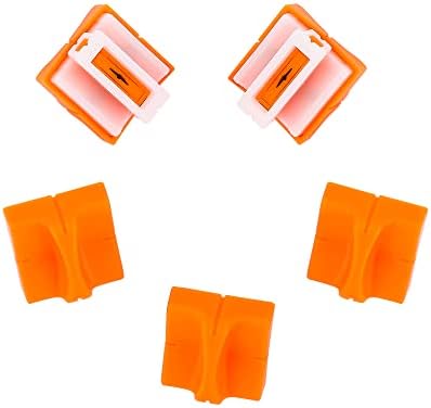 Firbon Green A4 Paper Cutter Bundle with 5Pcs Refill Blades, 12 Inch Paper Trimmer with Side Ruler for Scrapbooking, Craft, Coupon, Label, Cardstock
