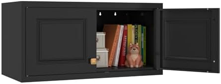 SteeLoong 15”Metal Well Storage Cabinet,Upper Cabinet for Wardrobe