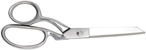 Westcott 8-Inch Forged Heavy Duty Bent Fabric Scissors, Precision-Ground Knife-Edge Blades for Seamless Cutting, Perfect for Sewing, Crafts, and Office