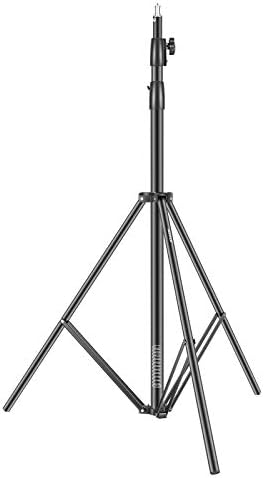 NEEWER Heavy Duty Light Stand 10ft/3m Adjustable Spring Cushioned Tripod