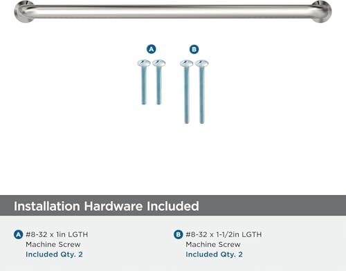 Amerock 8-13/16" Factor Polished Nickel Drawer Pull