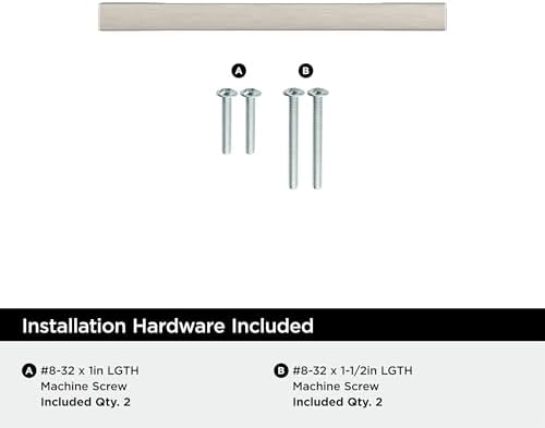 Amerock 25 Pack 3" Cityscape Satin Nickel Drawer Pull