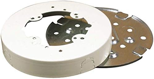 Legrand Wiremold 500/700 Series Metal Raceway Solid Base 50lb Fan Box Ivory