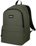 Lenovo 16-inch Commuter Backpack B10, Lightweight 30L Laptop Backpack, Water-Resistant Travel Bag with 6 Storage Compartments, Anti-Theft Pocket & Luggage Strap, Fits Up to 16" Laptop, Green