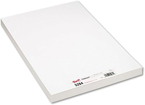 Pacon Medium Weight Tagboard, White, 12" x 18", 100 Sheets