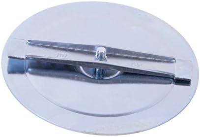 Gardner Bender KO707 Metal Knockout Seal, 2½ Inch Conduit Size, Marked Size, Rust-Proof Galvanized Steel, 16 AWG Steel, ⅜ Inch Thread, Embossed - Self Centering, For Knockout Punch / Die Conduit, Cover, 10 Pk.