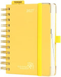 POPRUN 2027 Daily Planner One Page Per Day, 4.25" x 6.25" Small Calendar