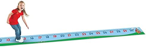 Learning Resources 0-30 Number Line Floor Mat