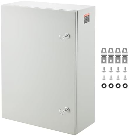 VEVOR Electrical Enclosure Box IP66 0,059" Cold-Rolled Steel Junction Box