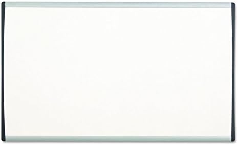 Quartet Dry Erase Board, Magnetic, 14" x 11", Whiteboard, Cubicle, Arc, Aluminum Frame (ARC1411)