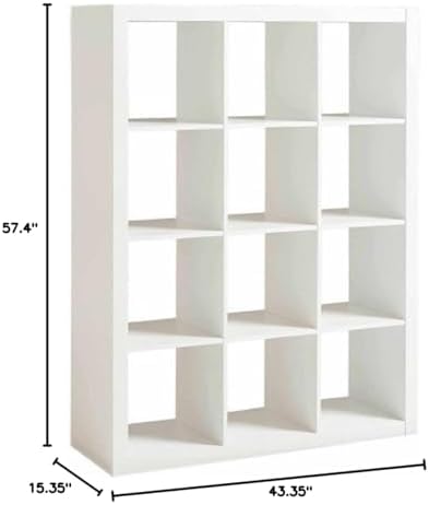 Better Homes and Gardens 12-Cube Organizer (White)