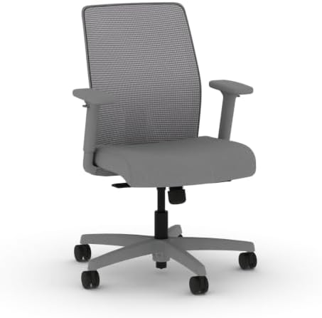 HON Ignition 2.0 Low Back Ergonomic Office Chair, Desk Chair, Frost
