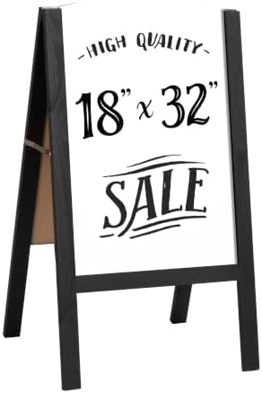 Ilyapa A Frame Whiteboard Easel Sign 18x31.5 in - Sandwich Signs Outdoor