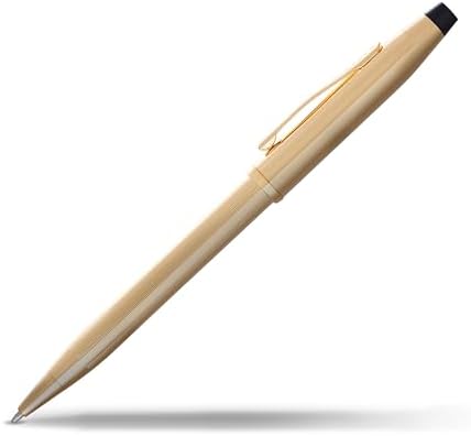 Cross Century II 23KT Gold Ballpoint Pen, Medium Point, Black Ink