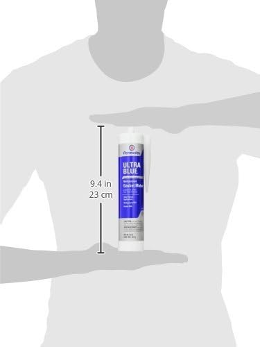 Permatex 81725 Sensor-Safe Ultra Blue RTV Silicone Gasket Maker, 13 oz.