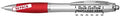 DISCOUNT PROMOS Custom Colored Grip Gel Pens Set of 50, Personalized Bulk Pack - Great for Office, School, Business, Tradeshows, Events - RedBI