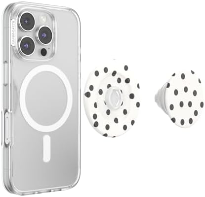 PopSockets Phone Grip for MagSafe, Magnetic Holder- Spotlight Dots