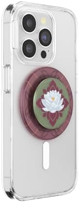 PopSockets Phone Grip for MagSafe with Kickstand, Magnetic Stand, Swappable Top, Secure Hold for iPhone MagSafe Cases, Phone & Tablet Grip - Welcome to The White Lotus