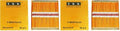 SKKSTATIONERY Half Pencils with Eraser Tops, 4 inch, 96/Box (Pack of 2)