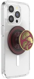 PopSockets Phone Grip for MagSafe, Magnetic Holder- Oxblood