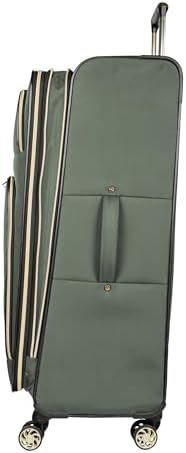 Kenneth Cole REACTION Chelsea Chevron Quilted Luggage, Olive, 28-Inch Checked