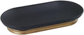 Avanti Linens - Vanity Tray, Guest Bathroom Essentials, Modern Home Decor (Memphis Collection, Black)