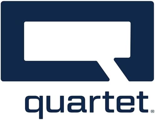 Quartet Characters for Magnetic Letter Boards, Helvetica Font, 1 Inch, 128 Characters per Set, White (M1)