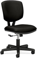 HON Volt Ergonomic Office Chair, Armless, Office Desk Computer Chair, Black