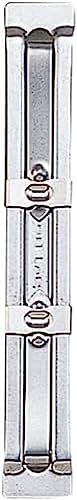 Lihit Lab F8S-50 Paper Fasteners, Pack of 50, Gray